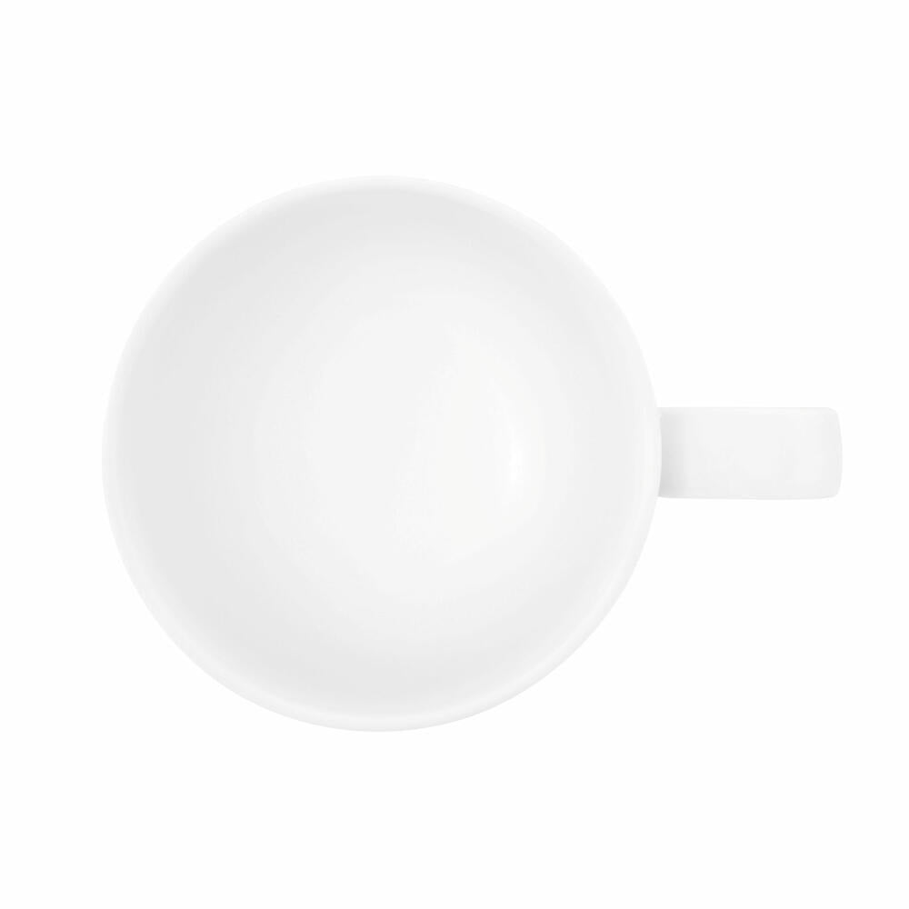 Seltmann Weiden Liberty Kaffeeobertasse, Kaffeetasse, Kaffee Tasse, Porzellan, Weiß, 260 ml, 001.764186