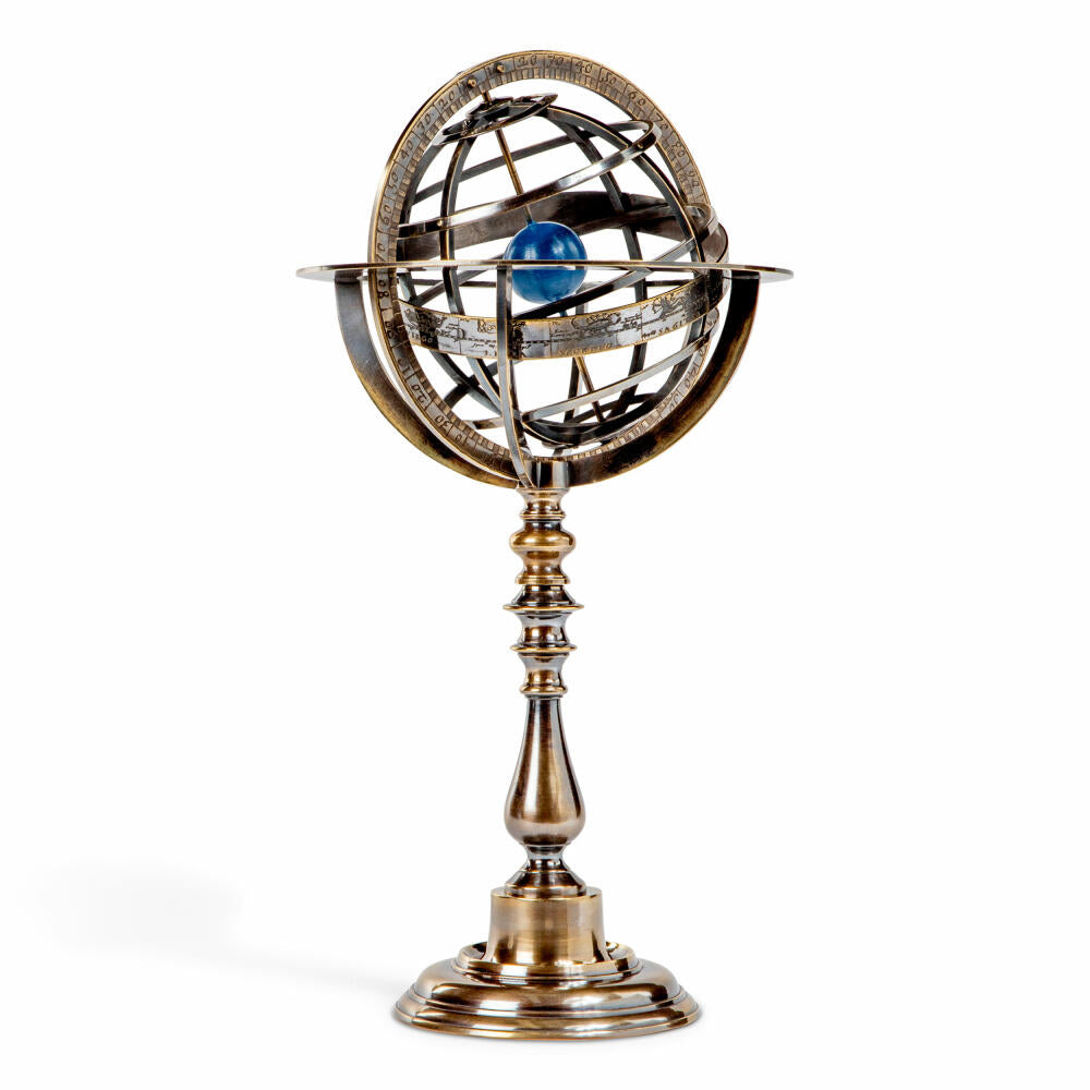 Authentic Models Armillary Sphere Bronze, Armillary Dial, Brass, Chrome, GL052