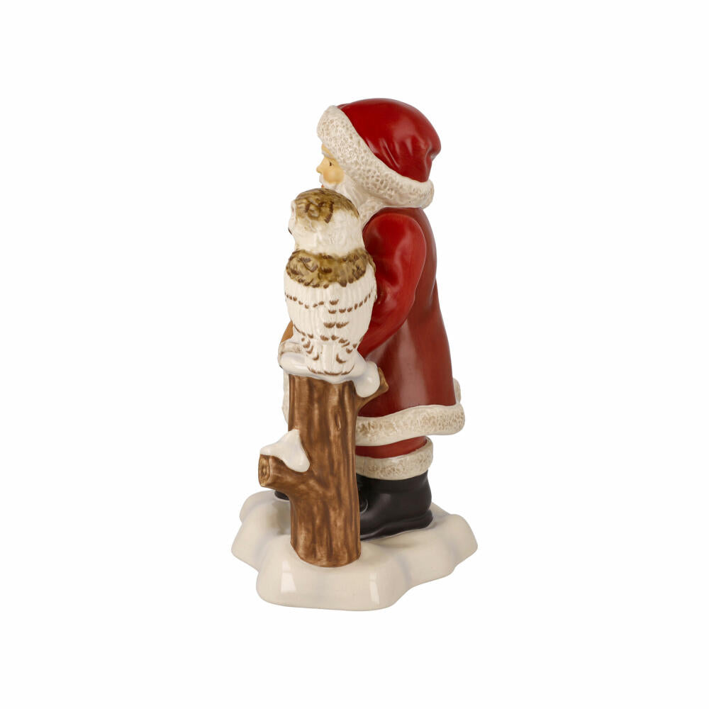 Goebel Figurine Santa Claus - My Attentive Companion, Stoneware, Colorful, 25 cm, 66704371