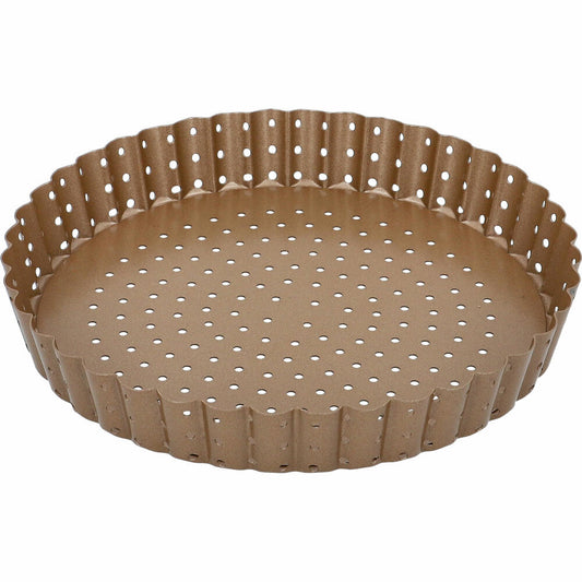 Birkmann Laib & Seele Quiche- & Tarteform, Quicheform, Backform, Kuchenbackform, Karbonstahl, Ø 20 cm, 210547