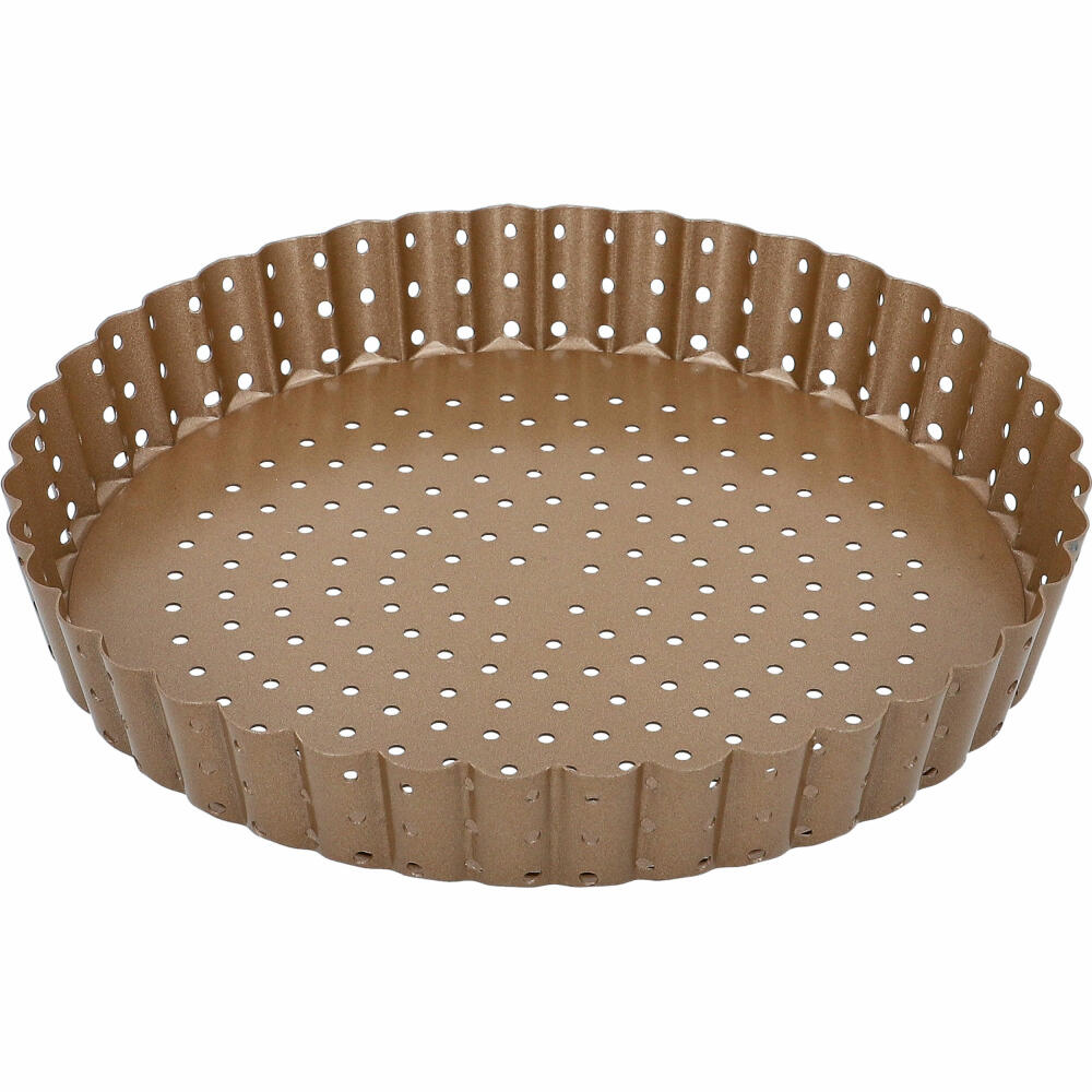 Birkmann Laib & Seele Quiche- & Tarteform, Quicheform, Backform, Kuchenbackform, Karbonstahl, Ø 20 cm, 210547