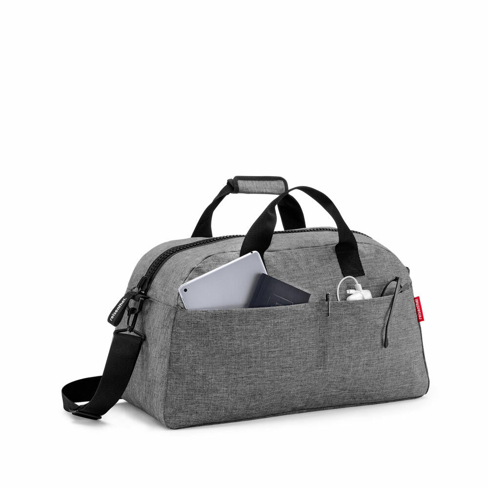 reisenthel overnighter, Reisetasche, Schultertasche, Tragetasche, Reise, Urlaub, Tasche, Twist Silver, 45 L, BS7052