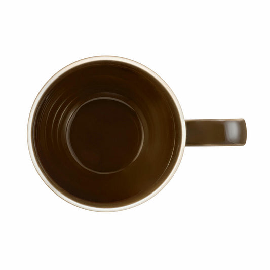 Seltmann Weiden Terra mug, coffee mug, tea cup, cup, porcelain, earth brown, 400 ml, 001.765003