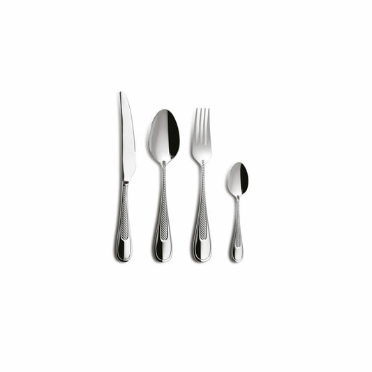 Comas cutlery set Palma 24-piece, table cutlery, stainless steel 18/10, silver-colored, 6536