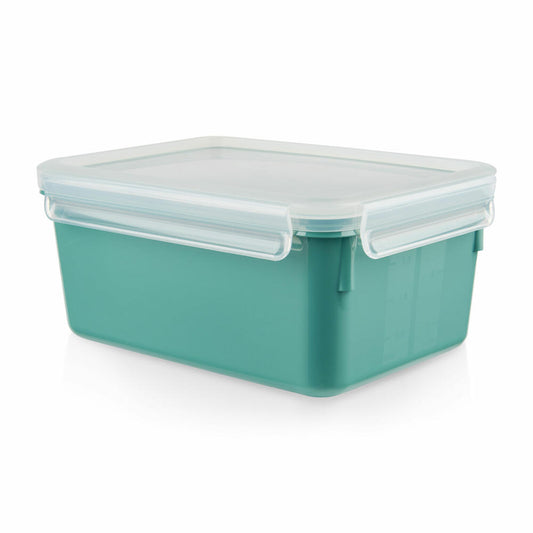 EMSA Clip &amp; Close COLOR EDITION food storage container, storage container, plastic, powder green, 2.2 L, N10130