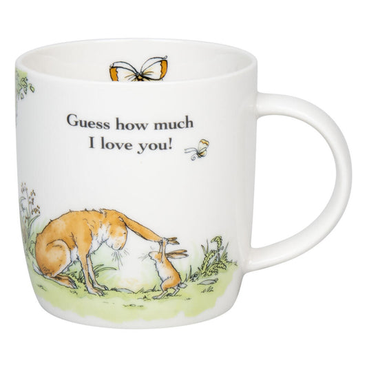 Könitz mug Guess how much I love you!, cup, coffee cups, New Bone, light green, 400 ml, 1172752892