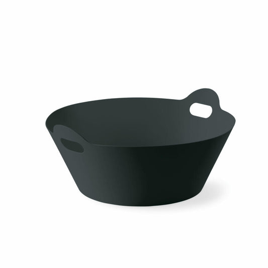 Authentics Bucket 2Hands, Storage Basket, PP, Black, 60 cm, 1034299