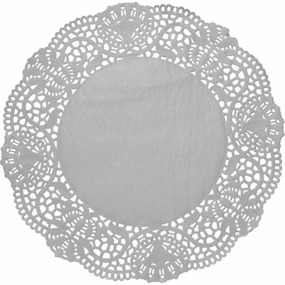 Birkmann Easy Baking Cake Doilies, 10 pieces, cake doilies, paper cake doilies, coasters, paper, white, 26 cm, 443327