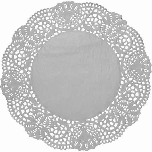 Birkmann Easy Baking Cake Doilies, 10 pieces, cake doilies, paper cake doilies, coasters, paper, white, 26 cm, 443327