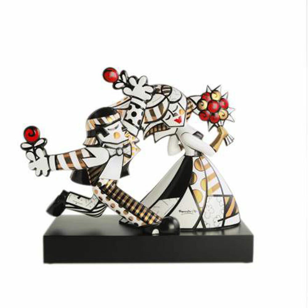 Goebel Figurine Romero Britto Golden Follow Me, Decorative Figure, Decoration, Porcelain, 66453271