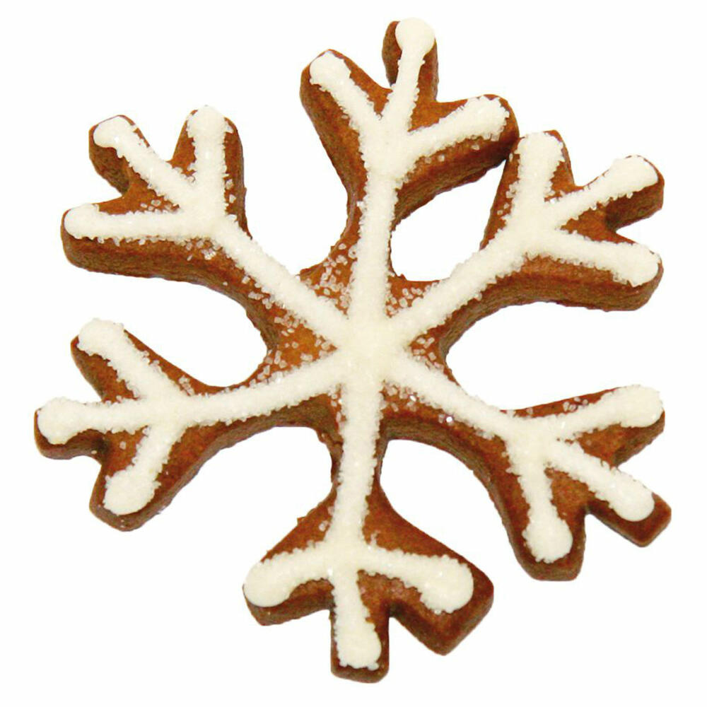 Birkmann cookie cutter ice crystal, cookie cutter, cookie shape, biscuit, biscuits, stainless steel, 8 cm, 193260