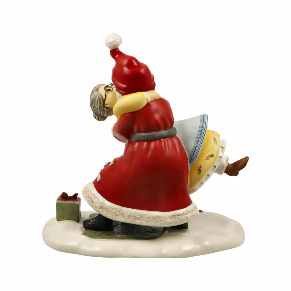 Goebel Figurine Home Sweet Home, Decorative Figure, Christmas, Stoneware, Colorful, 18.5 cm, 66725101