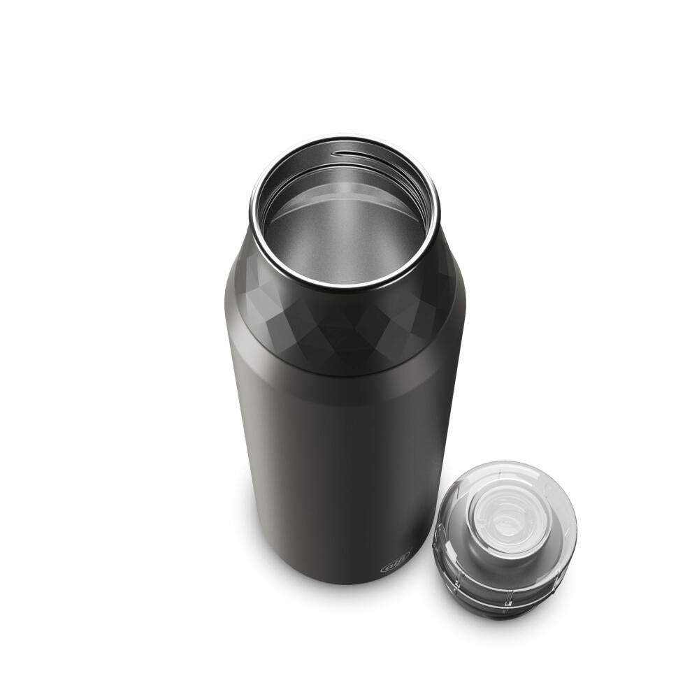 Alfi drinking bottle Endless Bottle, sports bottle, stainless steel, Caviar Black Matt, 0.9 L, 5668233090