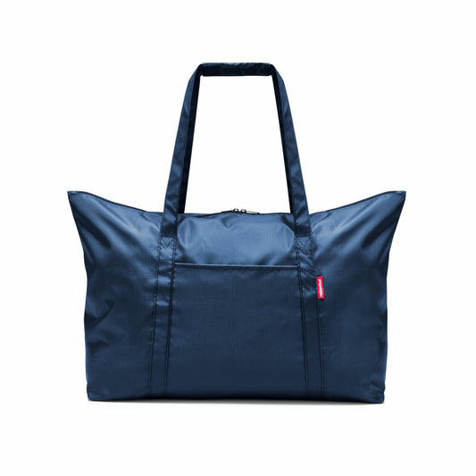 reisenthel mini maxi travelbag, faltbar, Badetasche, Einkaufstasche, Tasche, Dark Blue, 30 L, AG4059