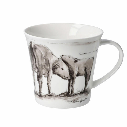 Goebel Coffee-/Tea Mug Peter Schnellhardt - Immer mit der Ruhe, Tasse, Becher, Fine Bone China, Bunt, 350 ml, 26500301