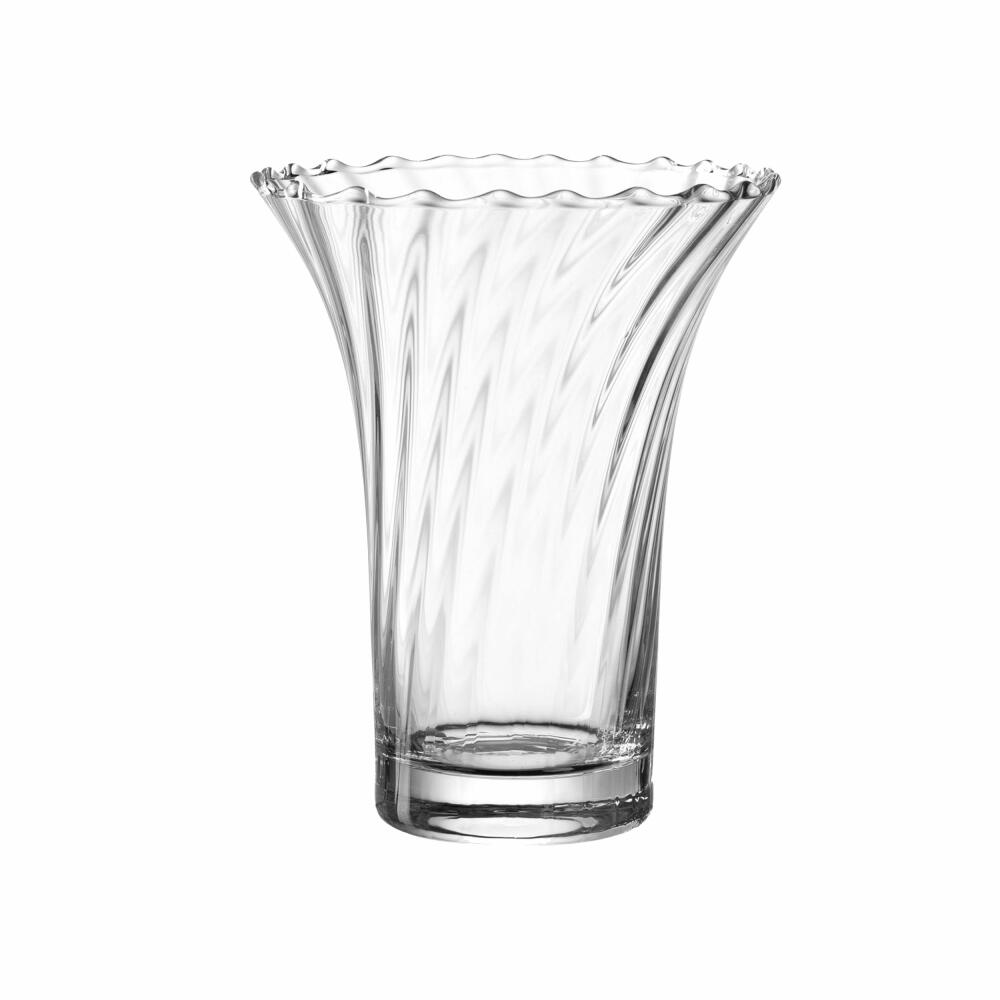 Leonardo vase RAVENNA, decorative vase, flower vase, glass vase, glass, clear, 18 cm, 018609