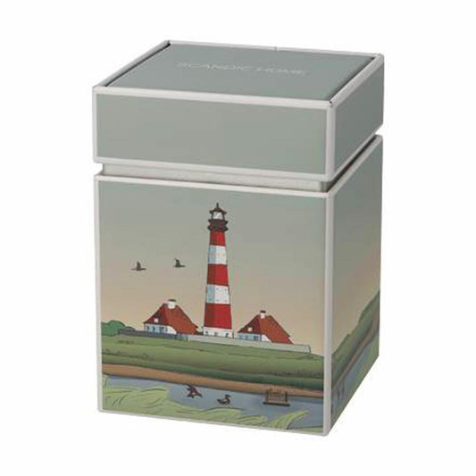 Goebel Tea Tin Scandic Home - Ocean Spirit, Storage Tin, Tea Tin, Metal, 23102231