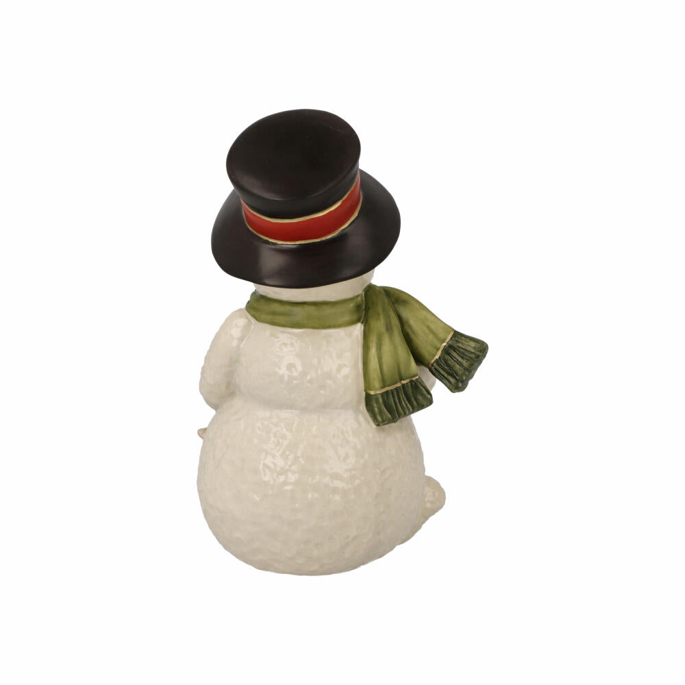 Goebel Figur Schneemann - Mein treuer Freund, Dekofigur, Steingut, Bunt, 12 cm, 66704391