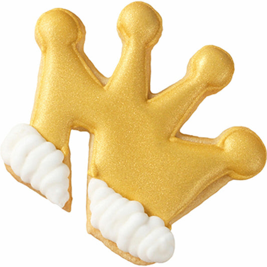 Birkmann cookie cutter VIP crown, cookie cutter, cookie shape, biscuit, biscuits, stainless steel, 6.5 cm, 198609