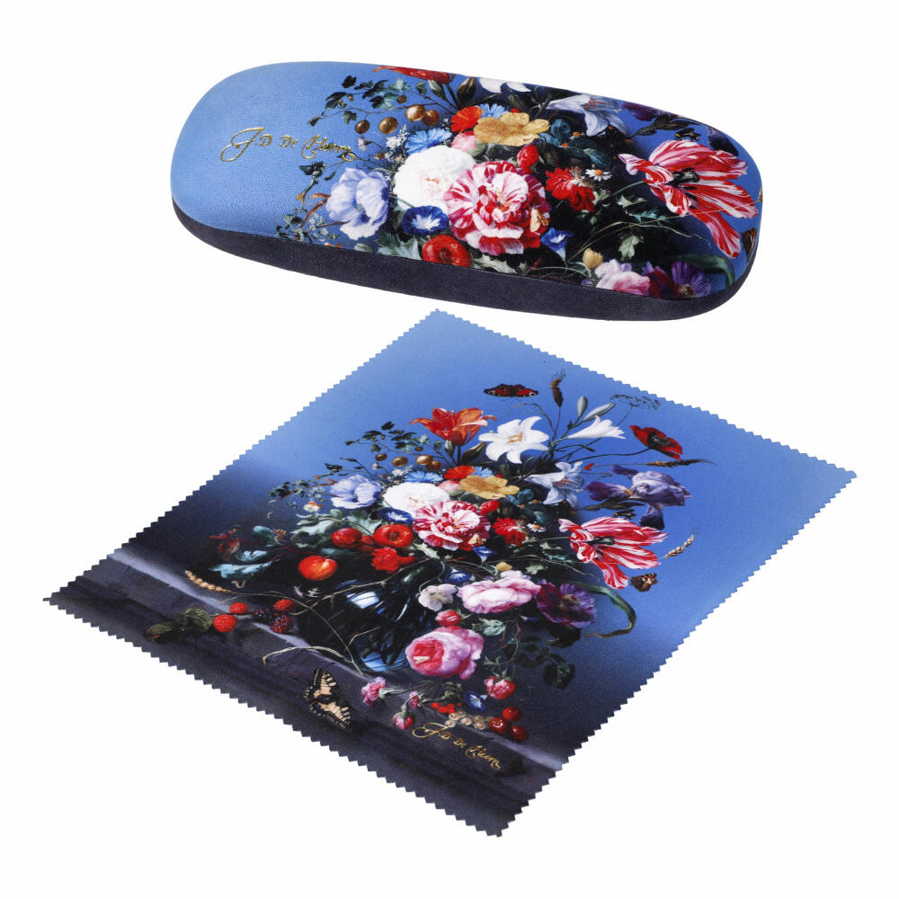 Goebel Brillenetui mit Tuch Jan Davidsz de Heem - Sommerblumen, Brillendose, Artis Orbis, Kunststoff, Bunt, 67061651