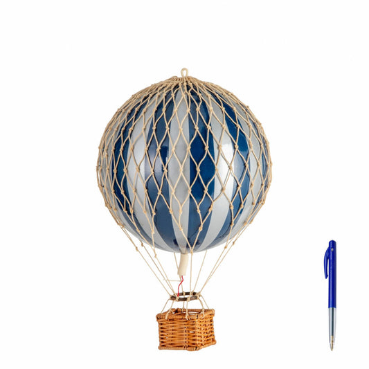 Authentic Models Hanging Decoration Travels Light Silver Navy, Balloon, Plastic / Paper, AP161SN