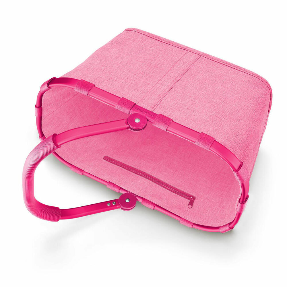 reisenthel carrybag, Einkaufskorb, Polyestergewebe, Frame Twist Pink, 22 L, BK3093