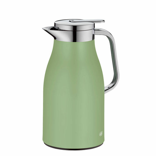 Alfi Isolierkanne Skyline, Thermokanne, Edelstahl, Celadon Green Matt, 1 L, 1321351100