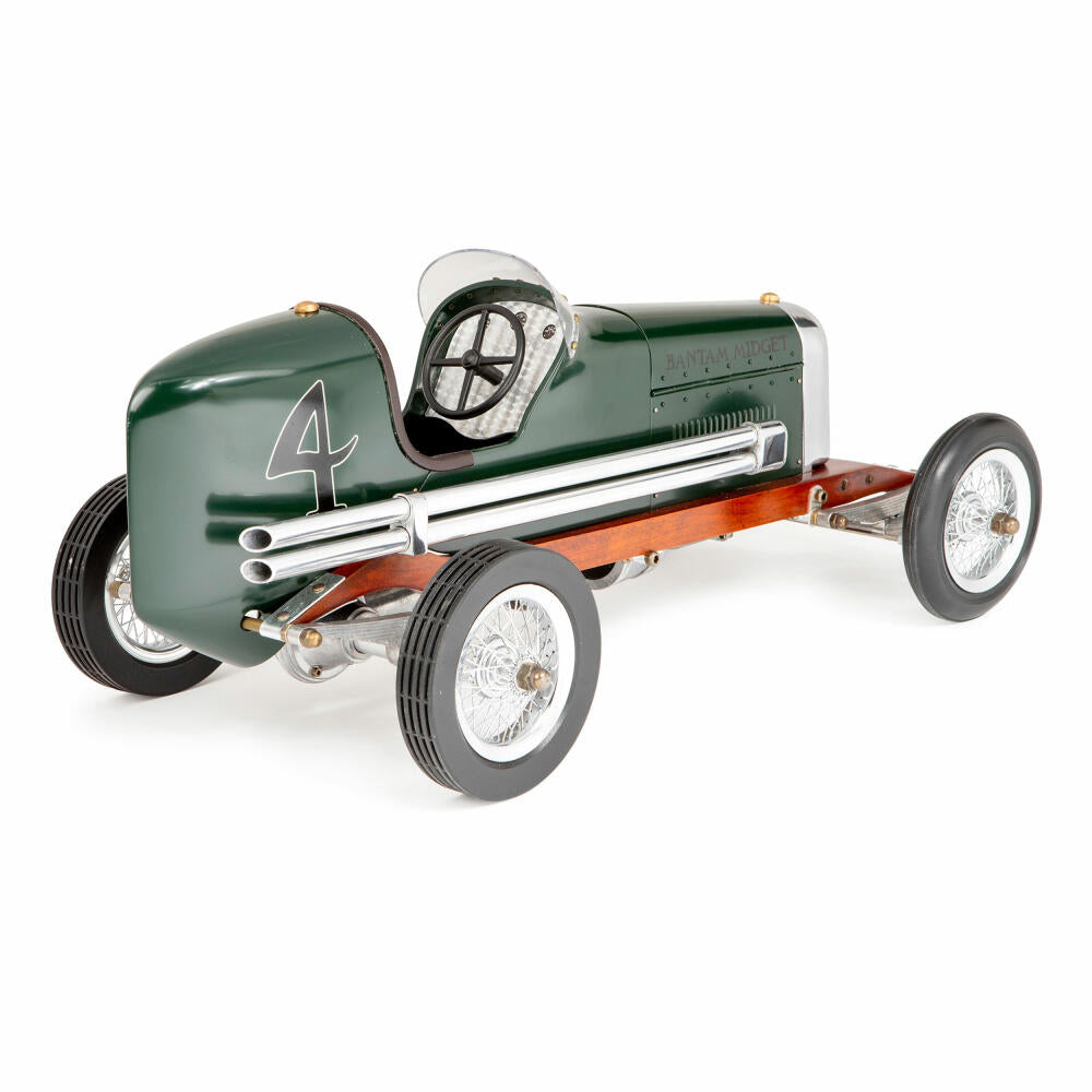 Authentic Models Model Car Bantam Midget Green, Model Car, Aluminum / Artificial Leather / Wood, PC012G