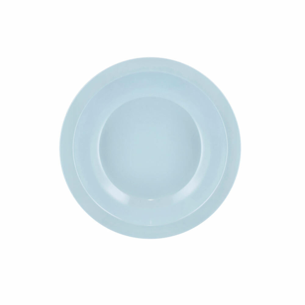 Rosti lunch plate Hamlet, dinner plate, plate, melamine, Nordic Blue, 21 cm, 23974