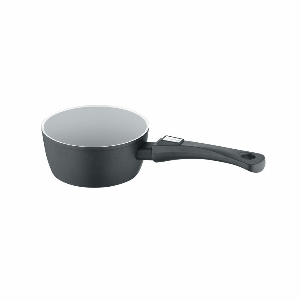 Berndes b.perfect saucepan, pot, cooking pot, suitable for induction, forged aluminum, black, Ø 16 cm, 0002570516