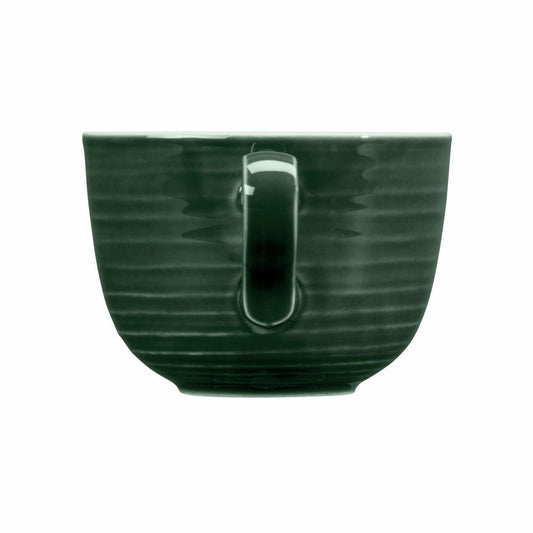 Seltmann Weiden Terra milk coffee cup, milk coffee cup, coffee cup, coffee cup, porcelain, moss green, 400 ml, 001.765012