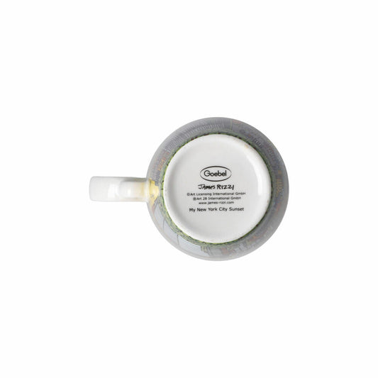 Goebel Mug To Go James Rizzi - My New York City Sunset, Trinkbecher, Kaffeebecher, Fine Bone China, Bunt, 500 ml, 26103061