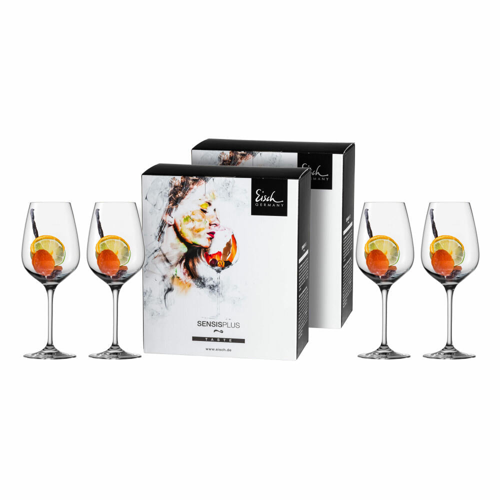 Eisch Weißweinglas 4er Set Superior Sensis plus, Weinglas, Kristallglas, 310 ml, 25006030