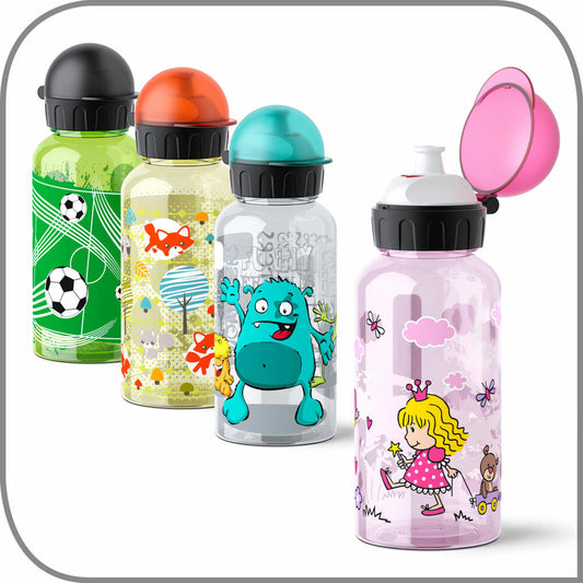 EMSA Kids Tritan Drinking Bottle Space, Water Bottle, Bottle, Children, Plastic, 0.4 L, N30513