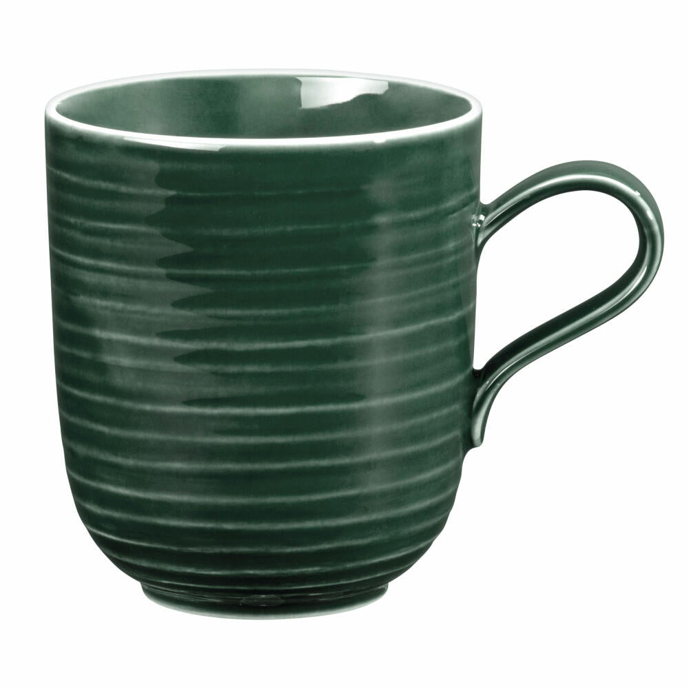 Seltmann Weiden Terra mug, coffee mug, tea cup, cup, porcelain, moss green, 400 ml, 001.765015