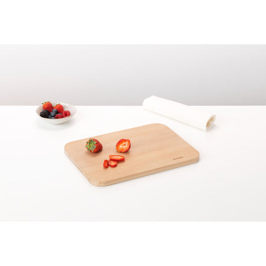 Brabantia Profile cutting board, medium, cutting mat, wood, 32 x 23 cm, 260766