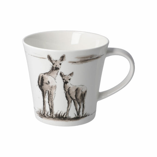 Goebel Kaffee- und Teebecher Peter Schnellhardt - Gemeinsam unterwegs, Tasse, Fine Bone China, Bunt, 350 ml, 26500231