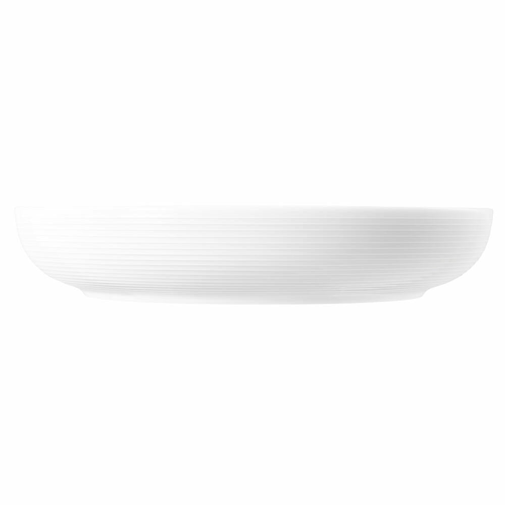 Seltmann Weiden Beat Foodbowl, bowl, dish, salad bowl, serving bowl, porcelain, white, Ø 28 cm, 001.757237