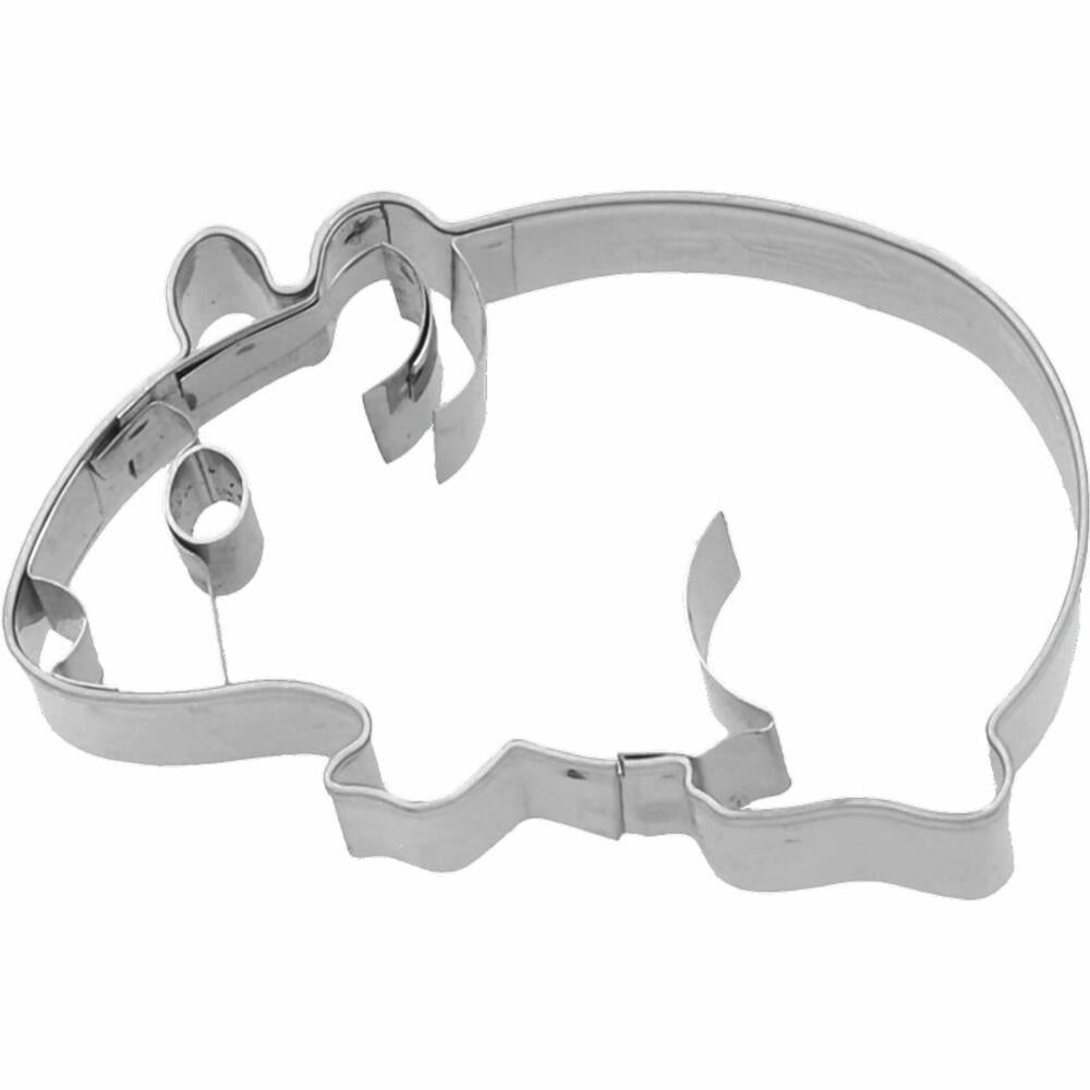 Birkmann guinea pig cookie cutter, cookie cutter, cookie mold, biscuit, cookies, stainless steel, 7 cm, 189638