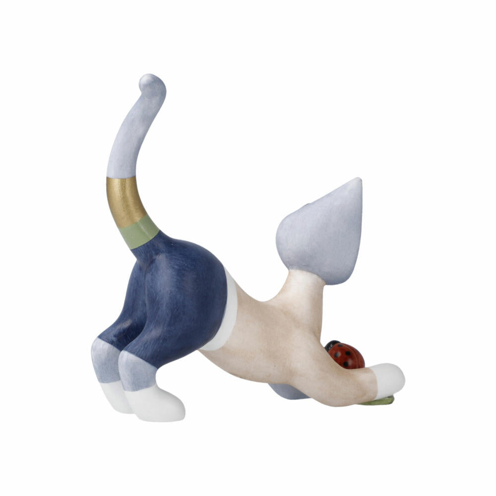 Goebel Figurine Rosina Wachtmeister - Felice, Decorative Figure, Cat, Biscuit Porcelain, Colorful, 9 cm, 31400621