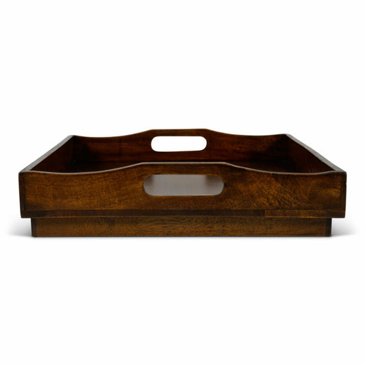 Authentic Models Stateroom End Table Tray, with Feet, Serving Tray, Tray, Wood, FF109