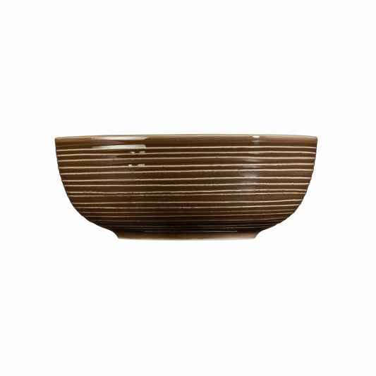 Seltmann Weiden Terra Foodbowl, Schüssel, Schale, Porzellan, Erdbraun, Ø 20.4 cm, 001.765007