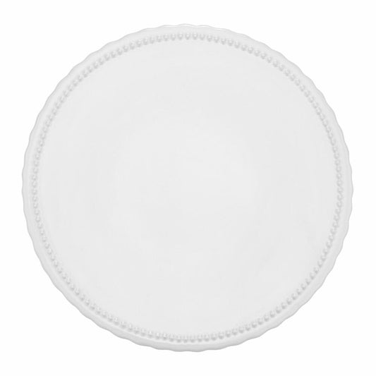 Birkmann cake plate vintage, cake plate, serving plate, plate, ceramic, white, Ø 25 cm, 443648