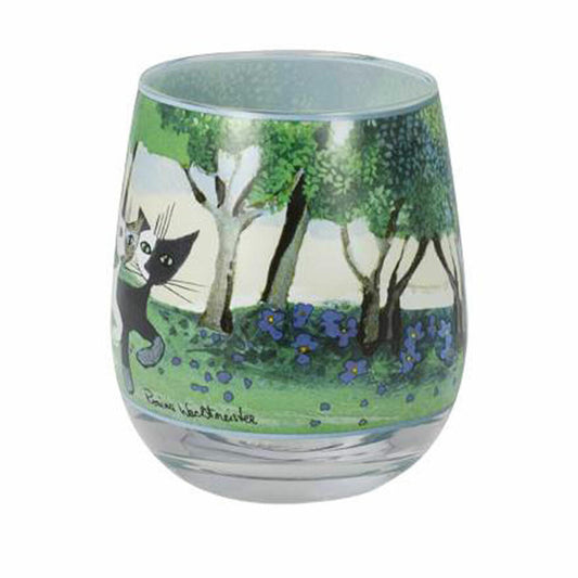 Goebel Lantern Rosina Wachtmeister - Una passeggiata nel verde, tealight holder, candle holder, glass, 66852881