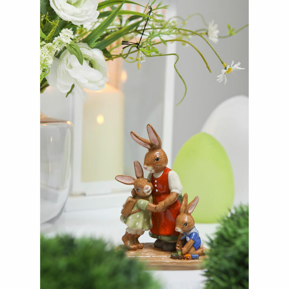 Goebel Figurine Easter Classics - Mama is the Best, Stoneware, Colorful, Limited Edition, 66845651