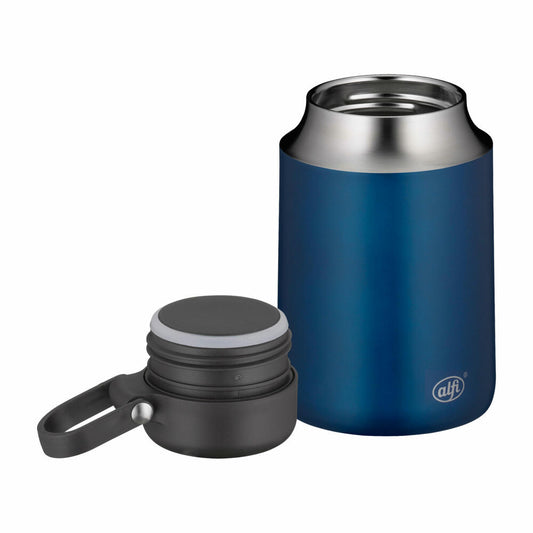 Alfi insulated food container City Food Mug, lunchpot, stainless steel, Mystic Blue Matt, 470 ml, 5557259055