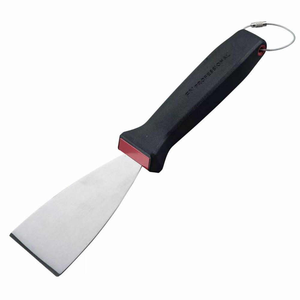 FMprofessional kitchen spatula Presist narrow, stainless steel, POM, black-red, 21997