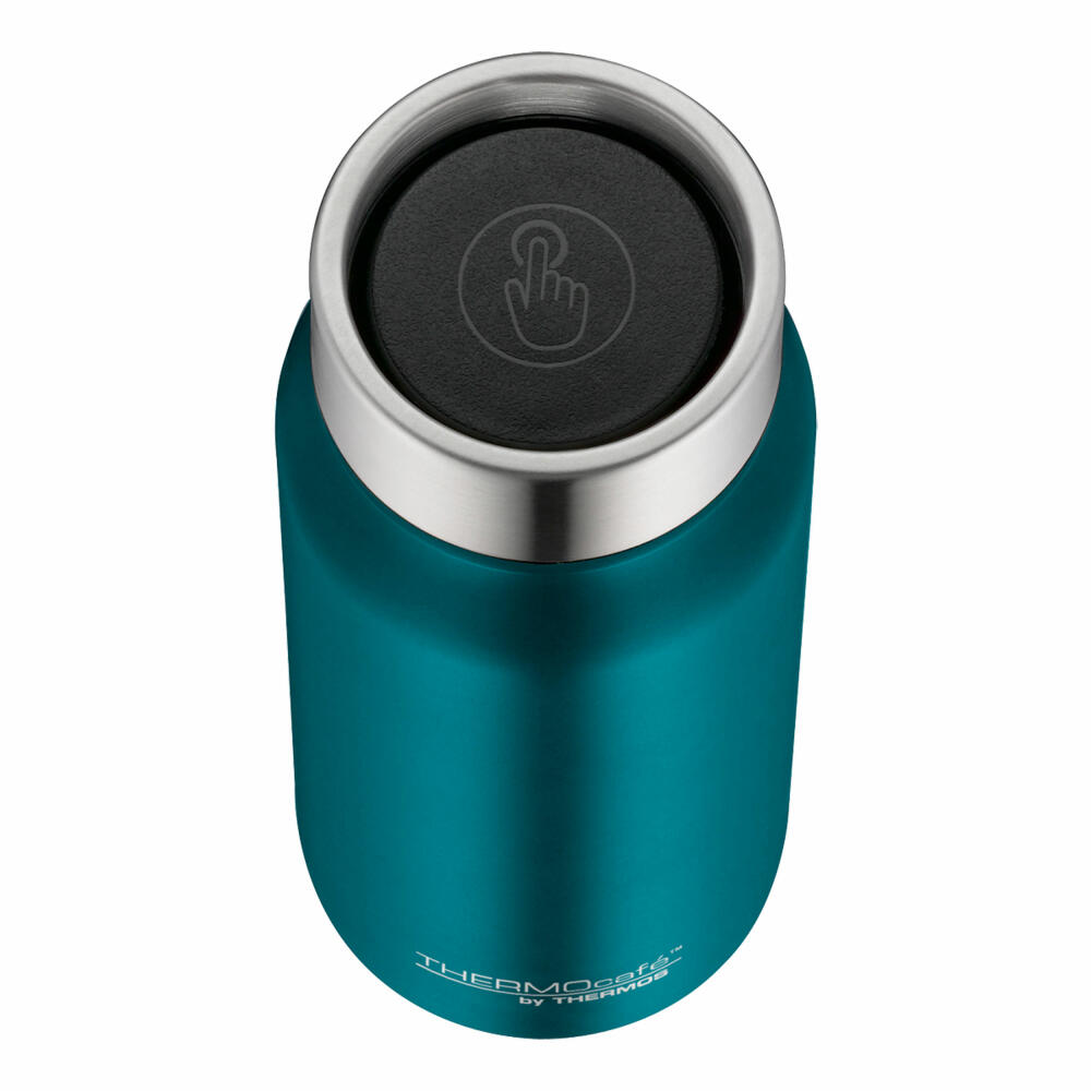 Thermos TC Drinking Mug, Thermo Mug, Drinking Mug, Insulated Mug, Thermo Mug, Stainless Steel, Teal, 500 ml, 4097.255.050