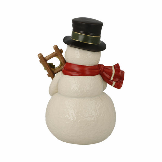 Goebel Figur Geselle des Glücks, Schneemann, Steingut, Bunt, Limited Edition, 22.5 cm, 66704531