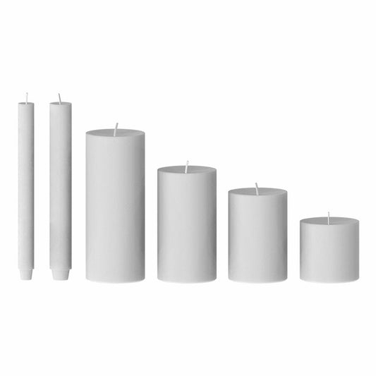 Engels Kerzen Original Stick Candle Cast, Stick Candle, Candlestick Candle, Table Candle, Paraffin, White, Ø 3 cm, H 24 cm, 62003024001